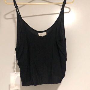 Aritzia Azure Skies Black Top